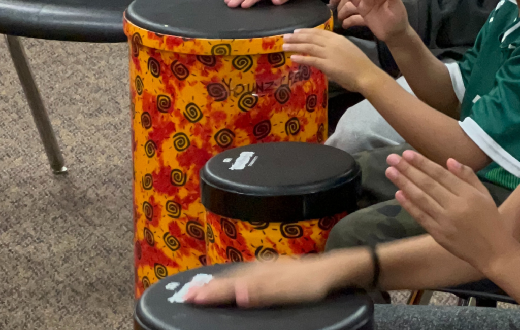 Drum Circle at Community Outreach Program Northglenn Alliance